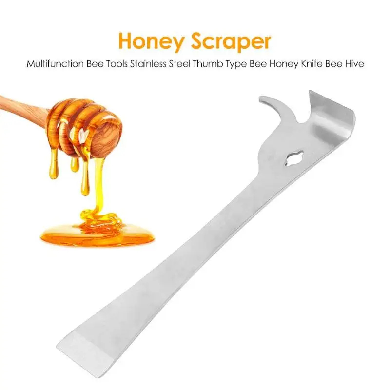 Многофункциональный сотовой скребок из нержавеющей стали для пчеловодства инструменты оборудования
