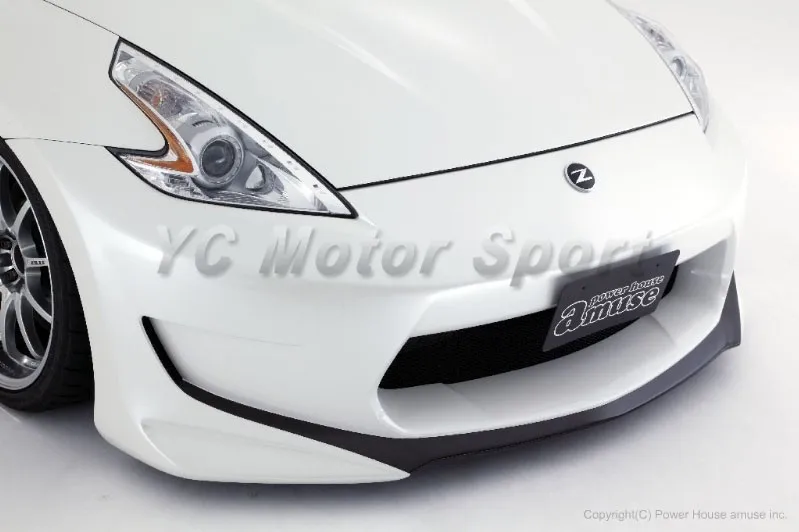 2009-2012 Nissan 370Z Z34 Amuse Style Front Bumper FRP (8)