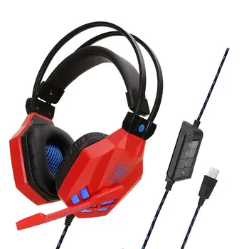

SY860MV 7.1 Channel Stereo Gaming Headset Detachable USB Control Headset
