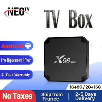 

Best neox iptv box x96 mini neo tv pro android tv box 1G 8G 2G 16G neotv pro x96mini Smart TV 6smart ip tv set top box