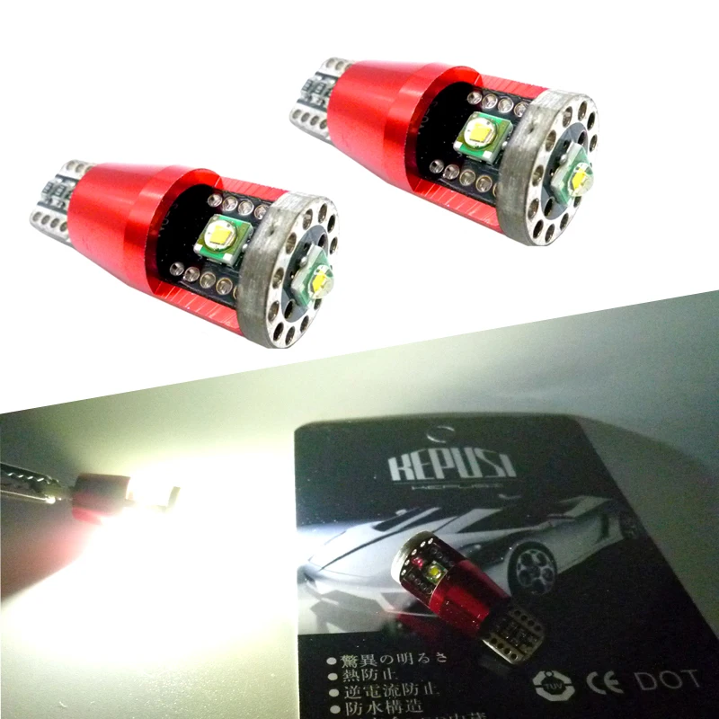 2x Высокое качество Canbus T10 светодиодный W5W 194 168 cree chip 12V 24V Светодиодный Светильник Универсальный Автомобильный габаритный фонарь клиновидные боковые светильник белого цвета
