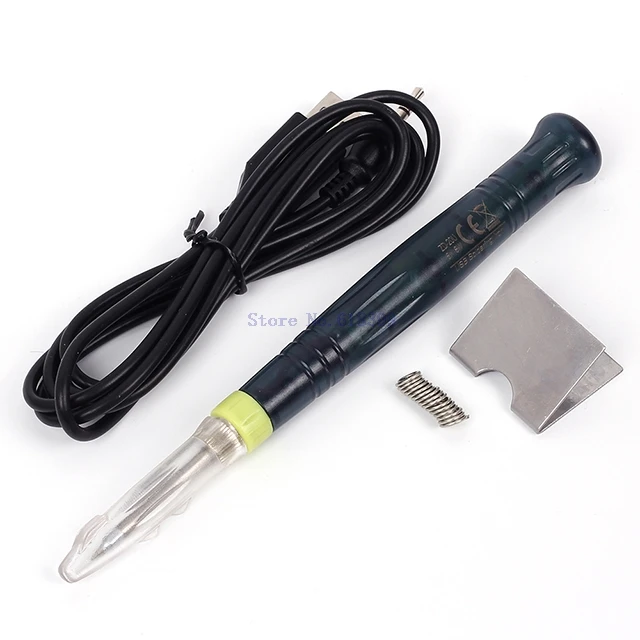 

A7-- Mini 5V 8W Mini Portable USB Electric Powered Soldering Iron Pen Tip Touch Switch 2A Welding Tools Mobile Repair Burning