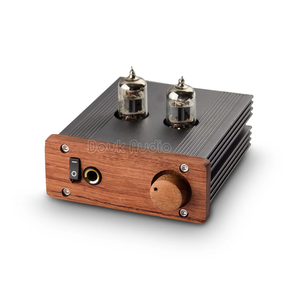 Douk аудио мини-одноконцевый усилитель для наушников класса A 6J1, Hi-Fi стерео аудио Предварительный усилитель