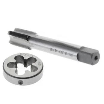 

Quality HSS 5/8-24 UNEF Right Hand Thread Tap Die Set For Gunsmithing Muzzle