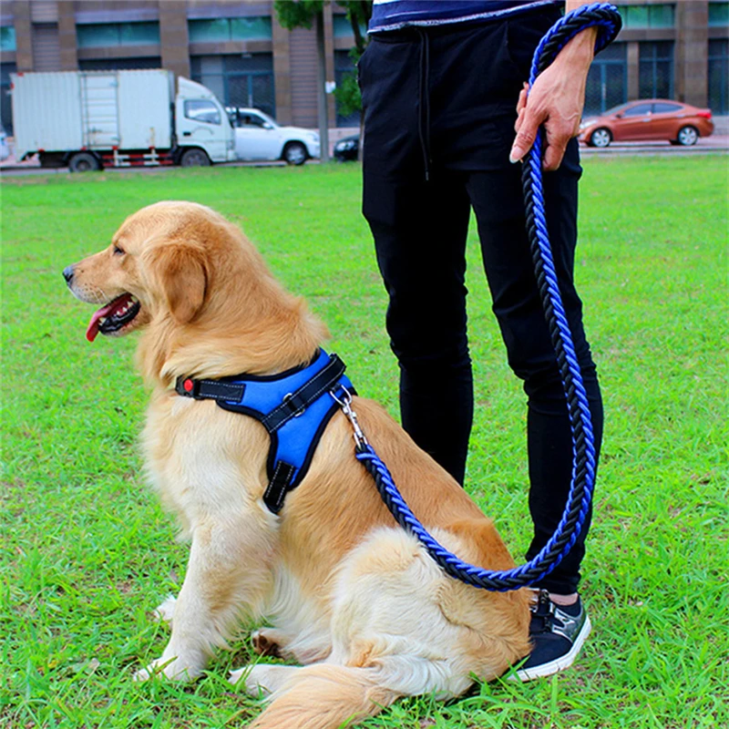 Durable Reflective Pet Dog Harness For Dogs Adjustable Big Dog Harness Pet Walking Harness For Small Medium Large Dogs Pitbull