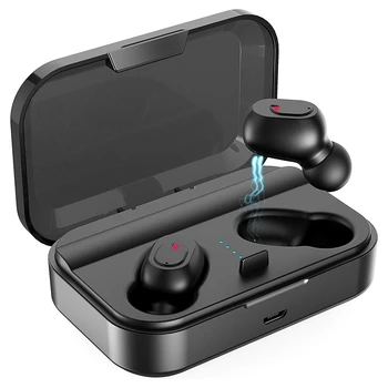 

Wireless Earbuds, Bluetooth 5.0 Headphones TWS Stereo Sweatproof Bluetooth Earbuds 90H Playtime In-Ear Headset Earphones