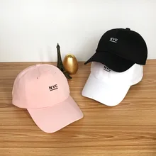 Высокое качество, бейсбольная кепка с надписью NYC, регулируемые шапки в стиле хип-хоп для мужчин и женщин, уличная мода, повседневная шапка унисекс