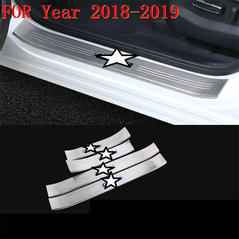 Автомобильные хромированные Автоматические Педали для ног задние панели кондиционер внешние модные чехлы молдинги яркие 17 18 19 для Honda CRV