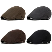 Мужские ретро повседневные газетные шляпы джентльменская шляпа короткая Лыжная шляпа носимая летняя зимняя Гольф водительская таксистка классическая мужская плоская кепка