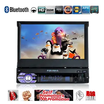 

New High-definition large-screen telescopic car MP5 card machine car MP4 player call reversal priority