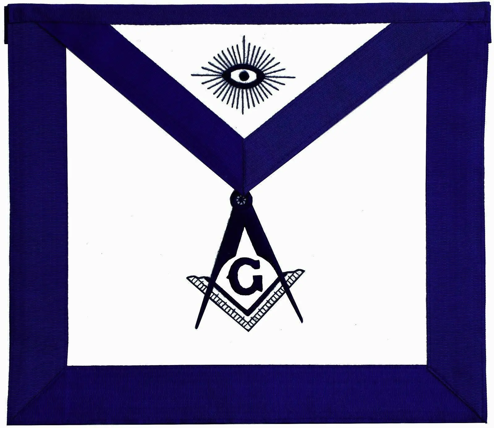

50 pieces Mason Master Masonic Apron Design White Leather Cabin Blue Embroidery Masonic Sign Great Masonic Gift
