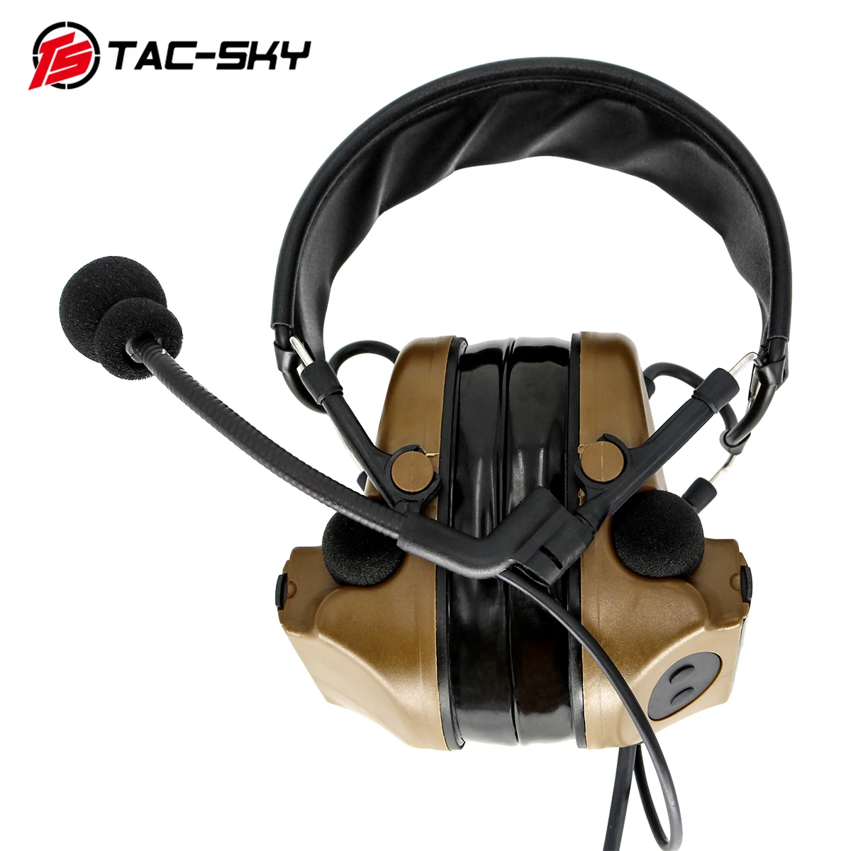 COMTAC TAC-SKY comtac ii silicone earmuffs tactical comtac noise reduction pickup military tactical headphones comtac ii