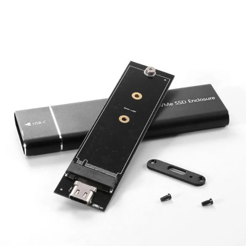 NVME USB корпус на основе JMS583 10 Гбит/с USB 3,1 Gen 2 к PCIe Gen 3x2 мостовой чип, M ключ портативный SSD корпус для samsung