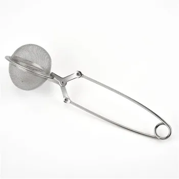 

Stainless Steel Tea Infuser Sphere Mesh Tea Strainer Coffee Herb Spice Filter Diffuser Handle Tea Ball