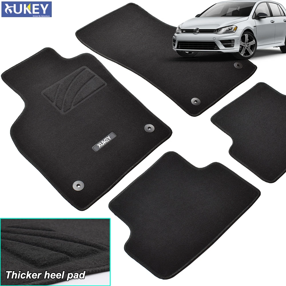 Автомобильные коврики для VW GOLF 7 MK7 GTI R Jetta sportwgen 2013 -2019 LHD Передняя Задняя накладка