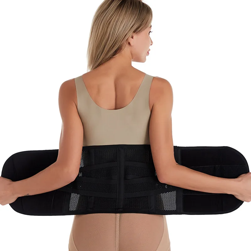 Mesh Corset Shapewear Waist Trainer Corset Women Sexy Mesh Plus Size Corset Tummy Slim Belt Steel Bone Body Shaper Girdle Waist Trainer Bandage Breathable Shaperwear
