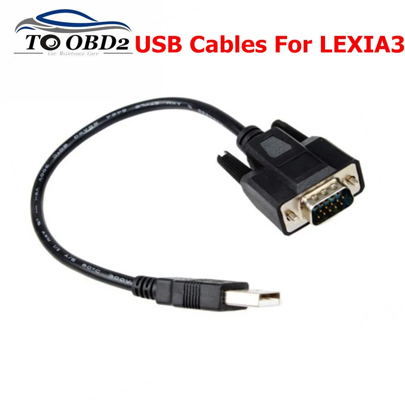 

High quality Short USB Cable for Lexia3 PP2000 Diagnostic Auto Scanner Tool USB Cable for Lexia 3 Work for Citroen FOR Peugeot