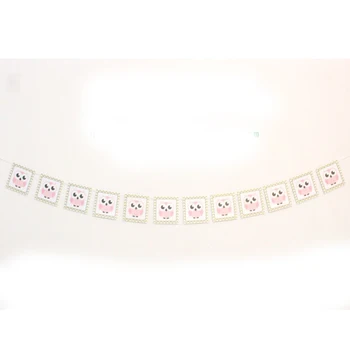 

Owl Banner Birthday Party Decoration