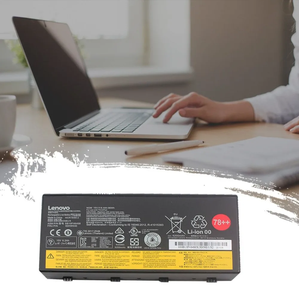 Lenovo Thinkpad P71 серии ноутбук Батарея 4X50K14092 8-Cell Батарея Батарея аксессуары