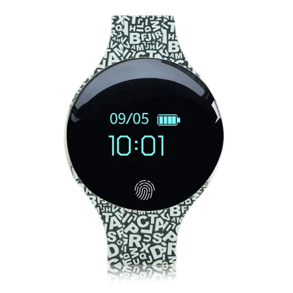 

Fashion TLW08 Bluetooth Smart Bracelet Waterproof Sport Fitness Wristband With Pedometer Health Monitoring Touch Screen Watch