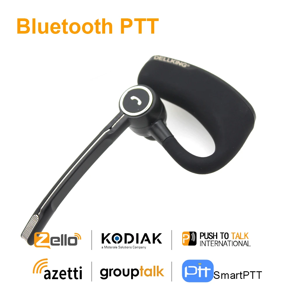 Anysecu ワイヤレス Bluetooth イヤホン E0 Bluetooth Ptt ヘッドセット Android ラジオ携帯電話リアル Ptt Zello トランシーバー Walkie Talkie Parts Accessories Aliexpress