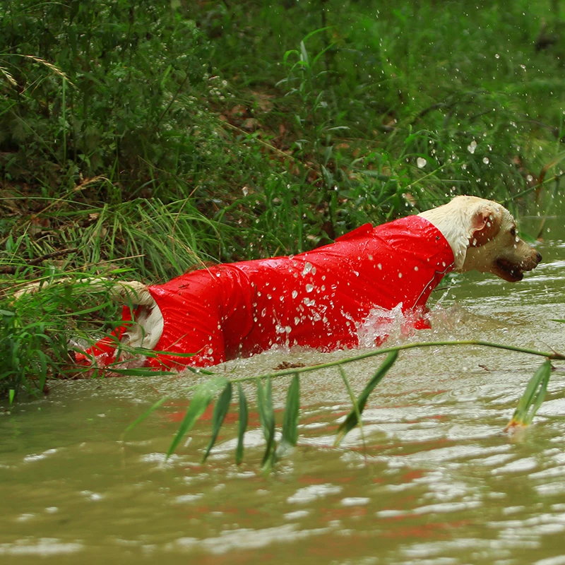 DogMEGA Reflective and Waterproof Raincoat for Dog