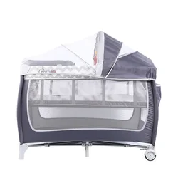 LazyChild – grand lit pliant amovible pour bébé, berceau Portable multifonctionnel pour nouveau né, berceau de jeu, nid, nouveauté 2021 