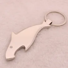 Производители настраиваемые рекламные товары открывашка в виде ключа с кольцом небольшие подарки могут быть напечатаны логотип Акула Бутылка O