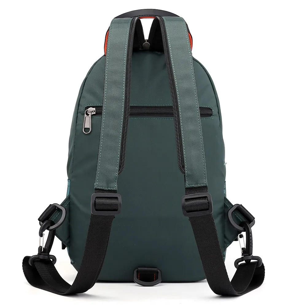 Men Backpack Mini Soft Touch Multi-Function Small Shoulder Sling Backpack Male Shoulder Bag Men Purse New Fashion