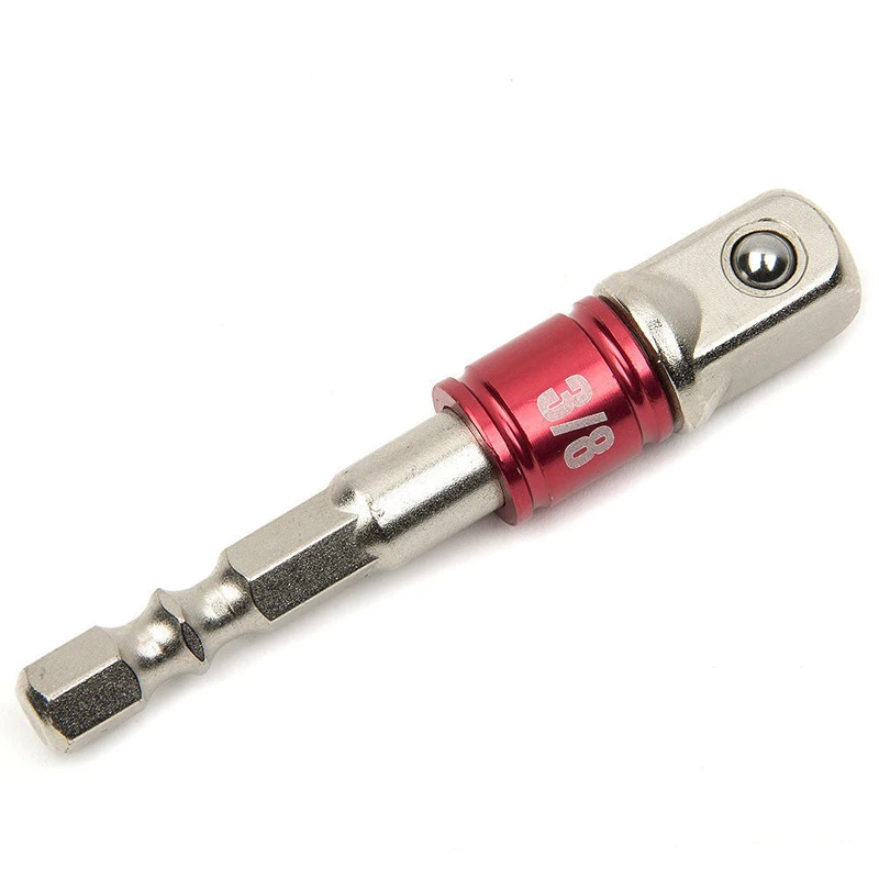 DWZ  3pcs 1/4 3/8 1/2 Hex Drive Bit Power Drill Socket Driver Extension Adapter