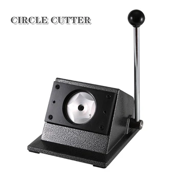 

Button Badge Maker Round Paper Circle Cutter DIY Badge Making PVC Circular Cutter Cutting Tool Machine 25/32/37/44/50/56/58/75mm