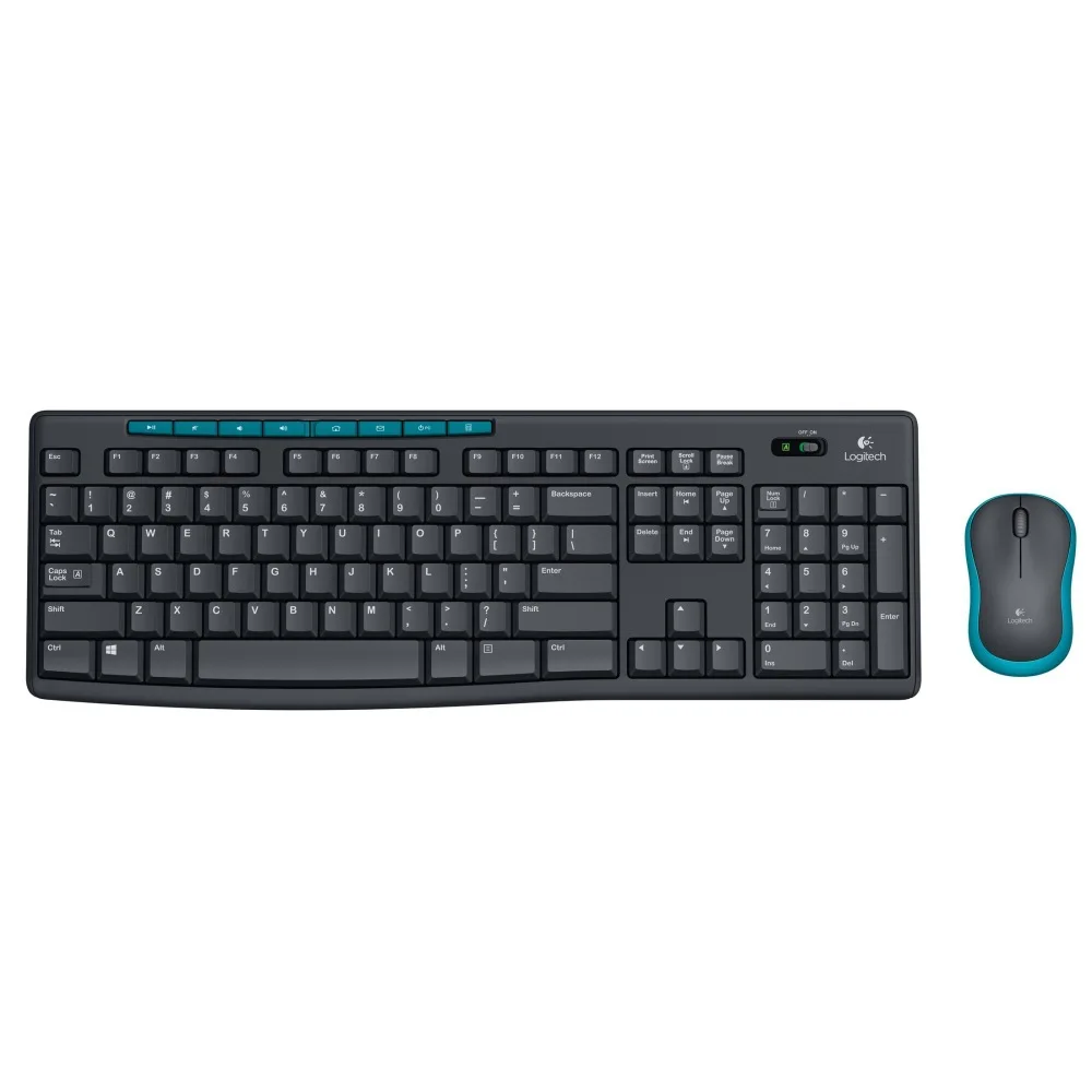 

Logitech (Logitech) MK275 Wireless Opto-electronic Keyboard And Mouse KIT Computer Office Mouse Keyboard