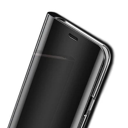 Black Зеркальный флип-чехол для redmi note 8 t, чехол-книжка redmi on note8t, кожаный чехол для телефона s для xiaomi radmi note 8 t t8, чехол - Цвет: Black