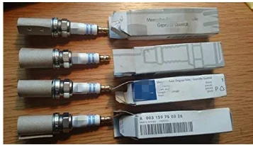 4 шт. OEM 003 159 75 03 26 A003159750326 Свеча зажигания
