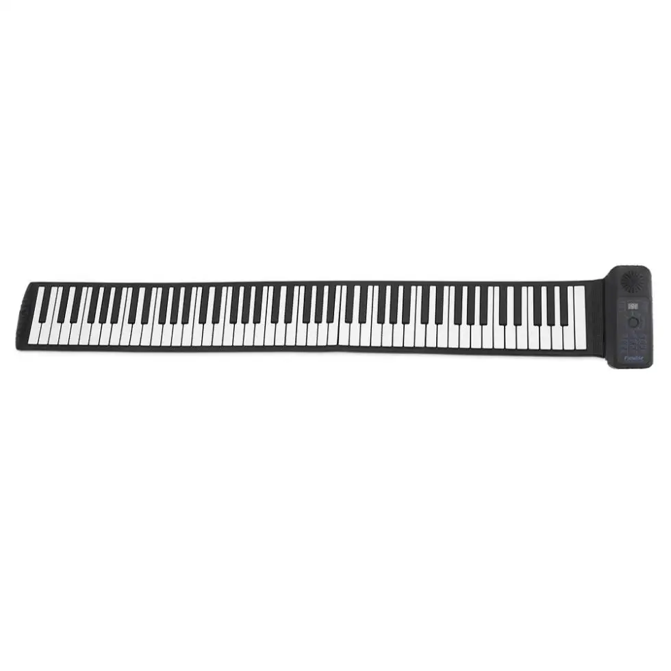 88 клавиш USB MIDI свернутый пианино электронная портативная силиконовая Гибкая