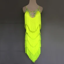 Best Price Latin Dance Dresses Women Rumba Cha-cha Samba Salsa Fringe Dress Adults Competition Performance Wear Kids Dresses For Girls Best Price Latin Dance Dresses Women Rumba Cha-cha Samba Salsa Fringe Dress Adults Competition Performance Wear Kids Dresses For Girls