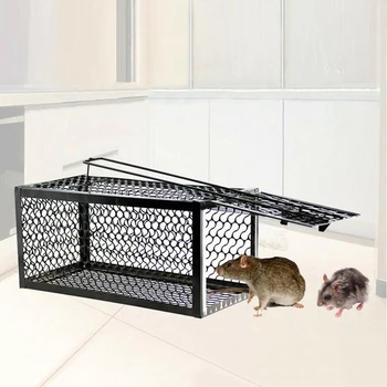 

Rat Trap Cage Small Live Animal Pest Rodent Mouse Control Catch Hunting Traps Mouses Traps