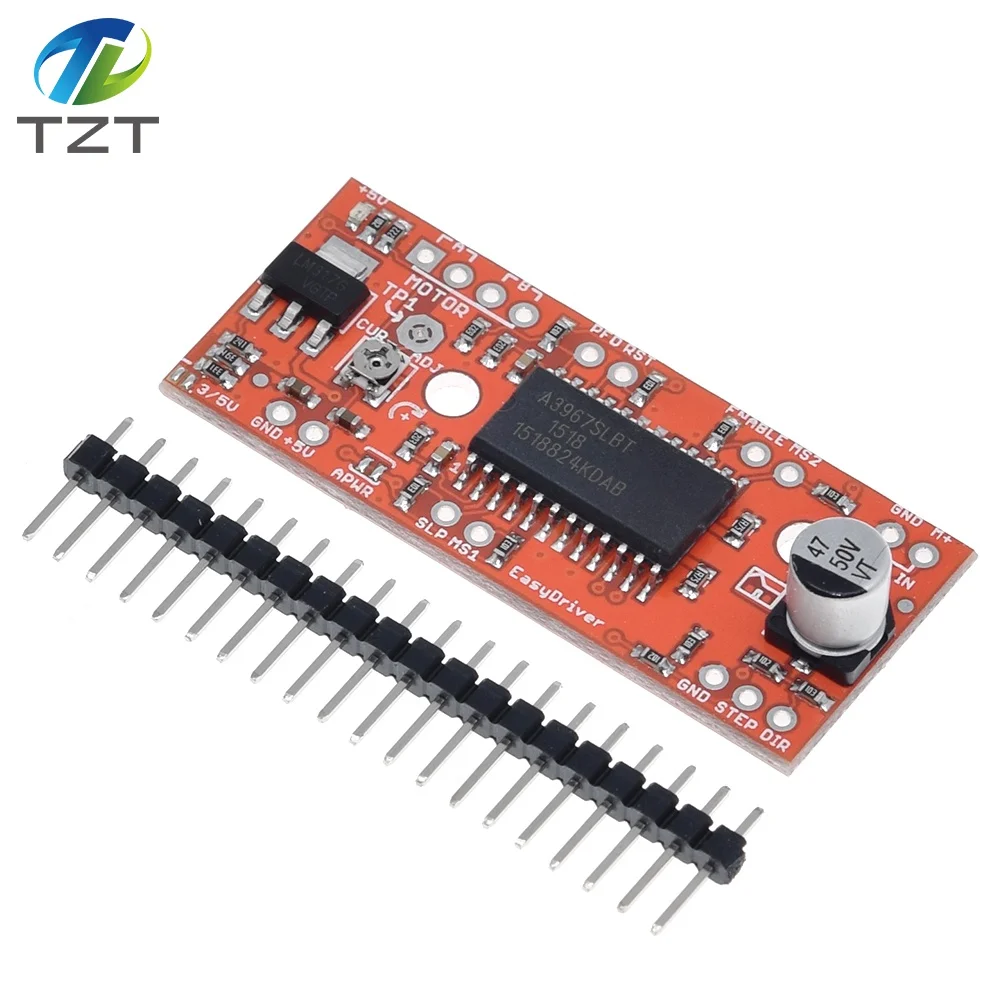 TZT A3967 EasyDriver Stepper Motor Driver V44 for arduino development board 3D Printer A3967 module