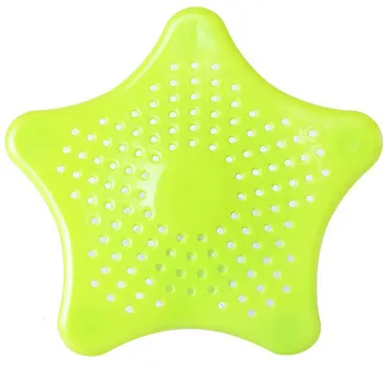 

Bathroom Drain Hair Catcher Creative Star Pattern Cleaner Bath Stopper Plug Sink Strainer Filter Shower Kitchen Suitable Tools