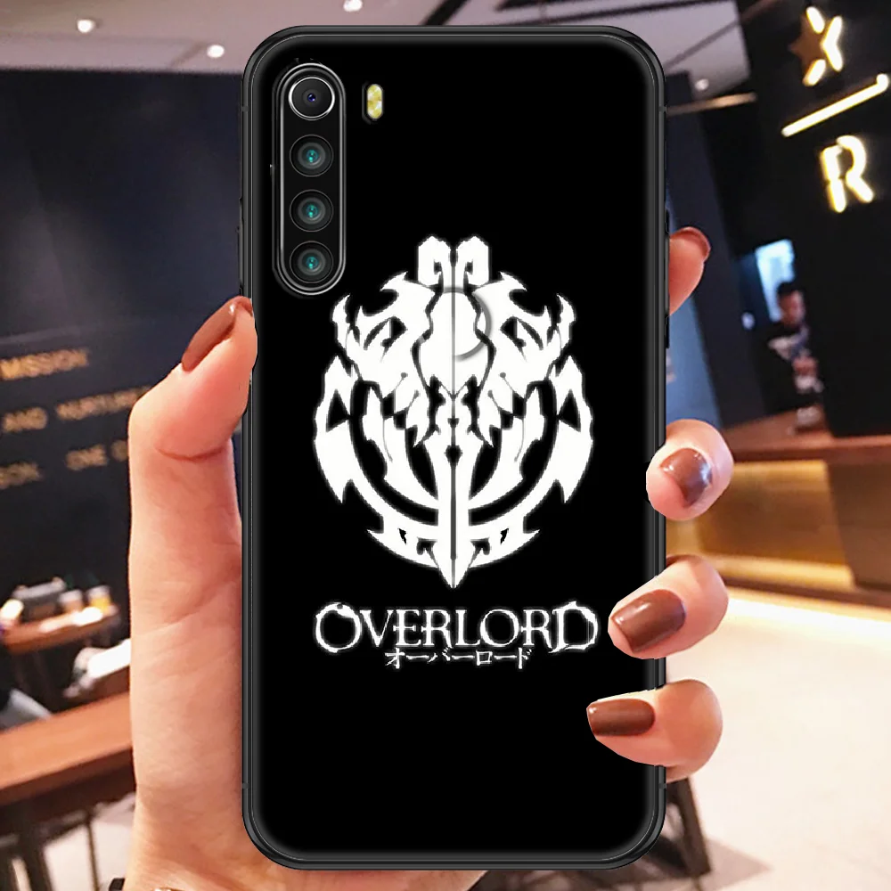 Overlord Albedo Anime Phone case For Xiaomi Redmi Note 7 7A 8 8T 9 9A 9S K30 Pro Ultra black painting waterproof 3D back tpu 