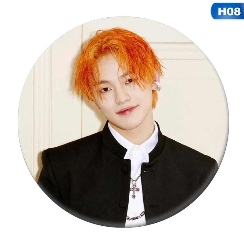 Корейский KPOP NCT NCT127 сенсорный альбом Брошь булавка приспособление для бейджа для одежды шляпа украшение для рюкзака