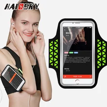 Спортивные нарукавники HAISSKY для бега на руку для iPhone 11 Pro Max 10 XR XS 6 6s 7 8 Plus, чехол для нарукавника для спортзала Xiaomi Redmi Note 7 8