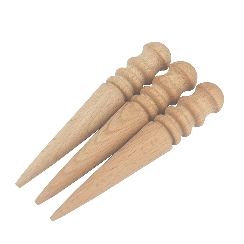 Beech Sanding Rod, Round Wood Stick, Sanding Edge Banding, Sanding And