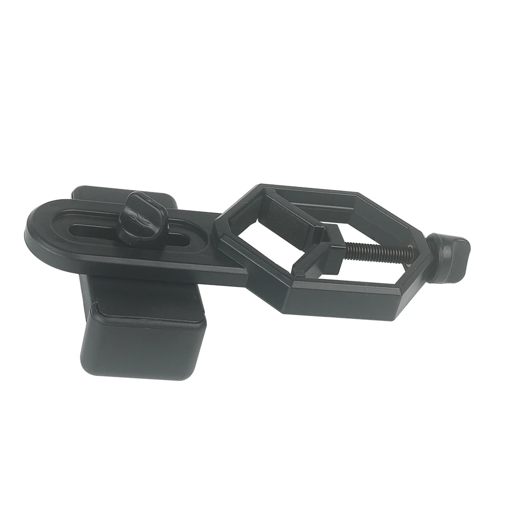 EYSDON Cell Phone Adapter Plastic for Monocular Microscope Telescope Binoculars Spotting Scope Mobile Phone Clip Bracket 4