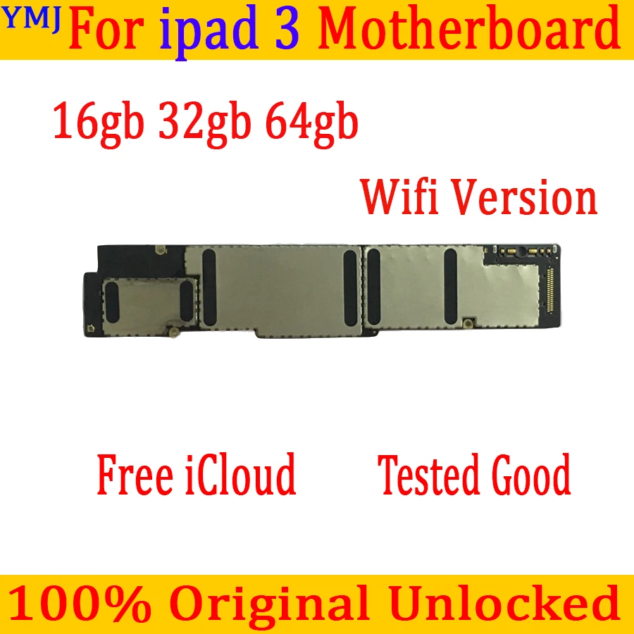 Материнская плата Wi-Fi + сотовая 3G для ipad 3 материнская с полными чипами