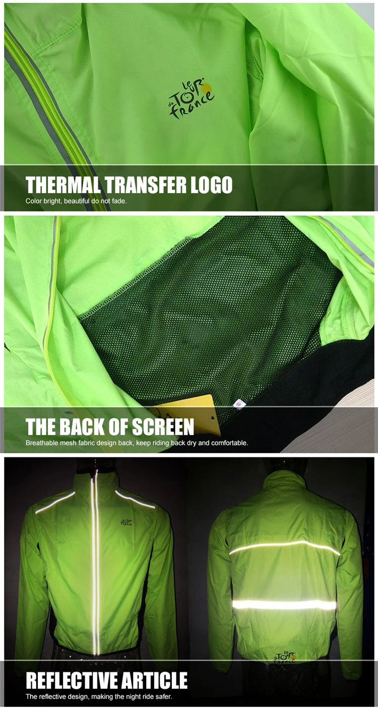 12 BESTGIA Hot Selling Ultra-light Tour De France Bicycle Jacket Bike Windproof Raincoat Road Track MTB Aero Cycling Wind Coat Men Clothing