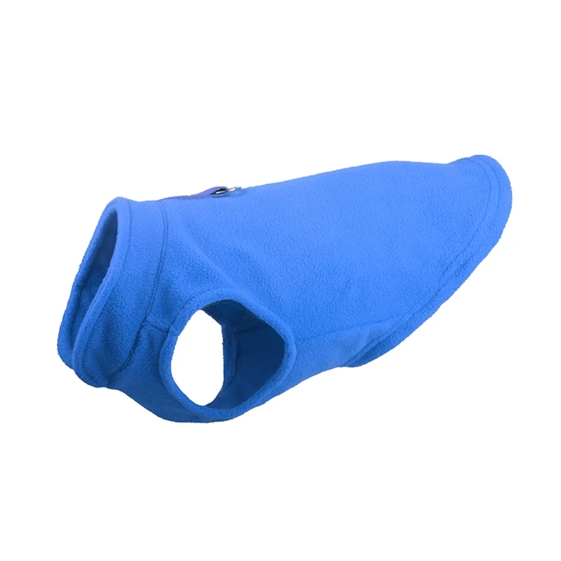 Light blue Одежда для домашних животных, собак Зимний флисовый костюм для щенков одежда для бульдога куртка для маленькие собачки Чихуахуа жилеты для собаки - Цвет: Light blue