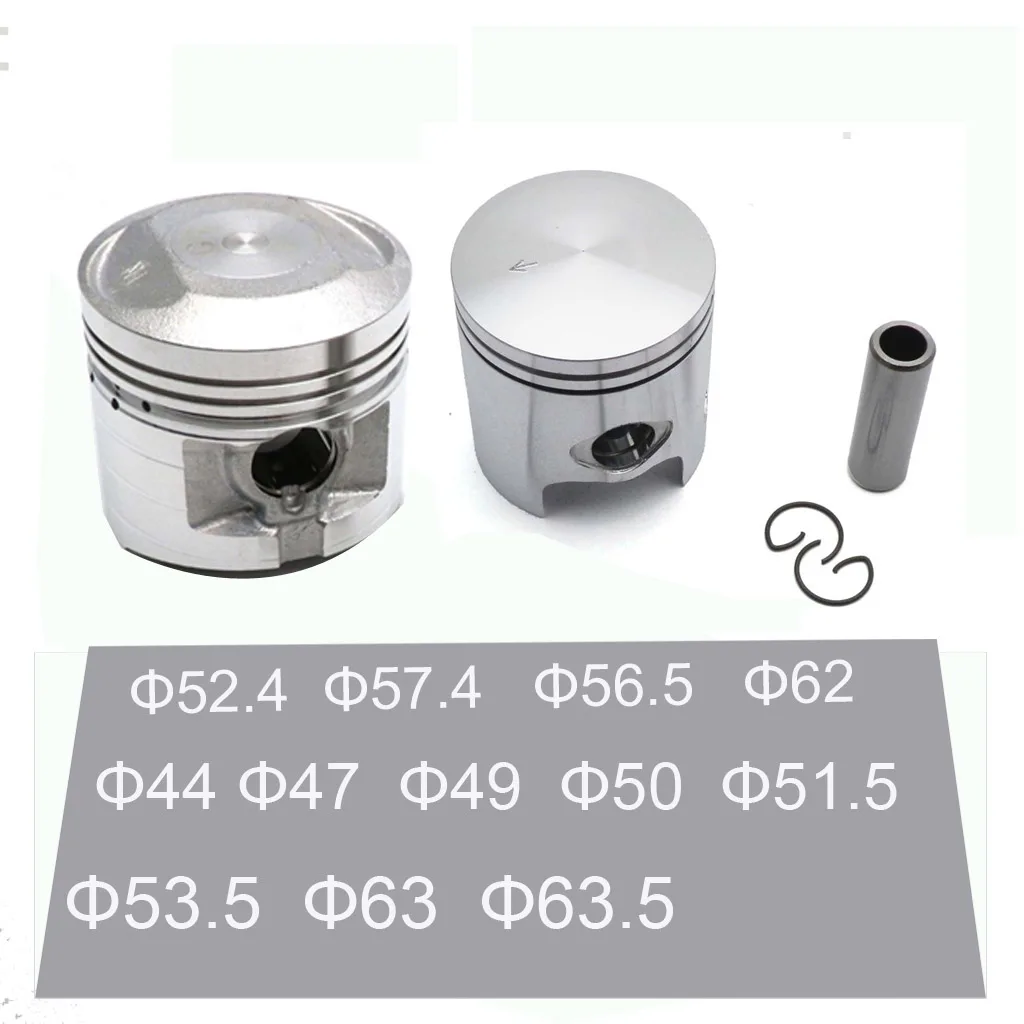 Поршневой комплект для мотоцикла Yamaha Jog Minarelli 1PE40QMB GY6 CG 125 150cc 70 100 скутер квадроцикл