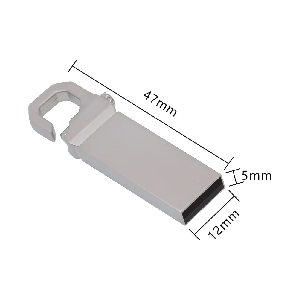 Новое поступление Usb флешка портативная Флешка 2 0 4 ГБ 8 металлическая карта