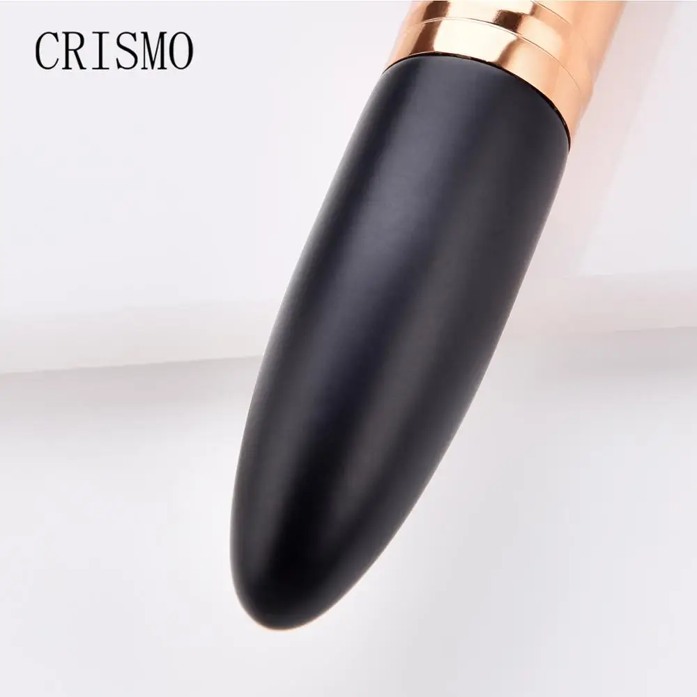 CRISMO 1PC Kabuki Brush Flat Foundation Makeup Brushes Professional Liquid Foundation Brush Cosmetic Tool Pincel Maquiagem 5